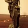 Pair Of Vintage Golfers Statues, Bronzed Effect.Made In England. Image 3