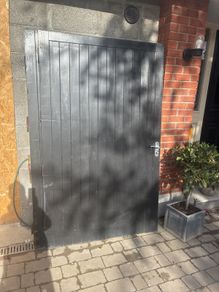 wood garage doors
