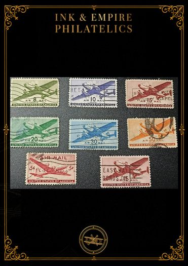 1941 1944 USA Transport Plane Airmail