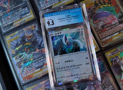 Lugia ! Graded Card ! CGC 9.5 ! GEM MINT ! from Legendary Heartbeat Set ! Japanese Pokemon Card ! 2020 ! PSA !