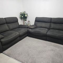 Hardy 2 and 3 Seater | USB | Power Recliner | Grey from Harvey Norman