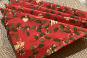 4 New Christmas Napkins