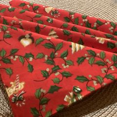 4 New Christmas Napkins