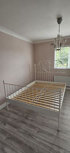 IKEA KING BED FRAME(does not include mattress)