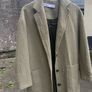 Khaki Green Zara coat Image 4