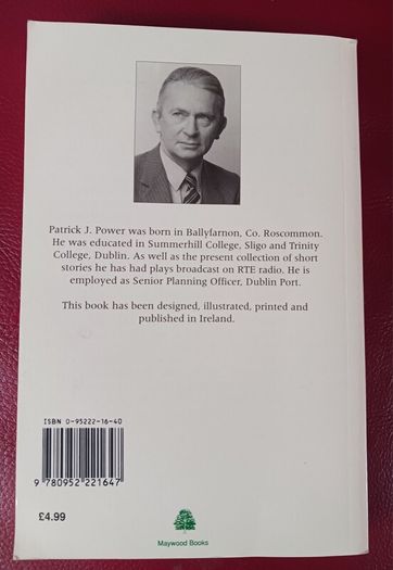 The End of the Honeyflow & other stories/ Patrick J. Power/ 1993/ Signed 2019
