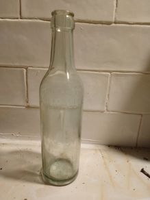 Antique Irish O'Sullivan's Kilmallock Glass Bottle