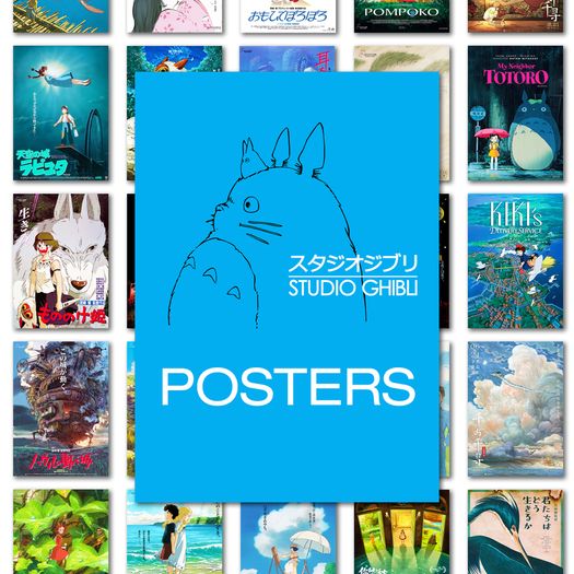 Studio Ghibli - A3 / A4 Posters