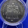 1977 France 50 francs Hercules large coin x 2 Image 7