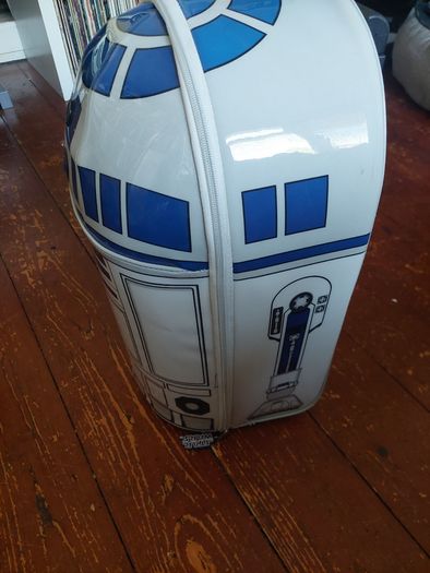Star Wars- R2D2 travel case with wheels, retractable handle