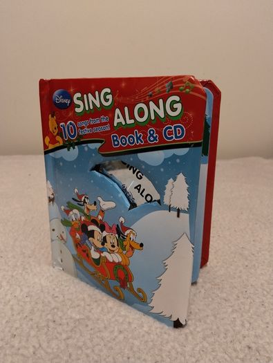 Disney Sing Along Festive Book And Cd Set