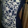 M&S Navy boob tube swimsuit size UK12 EU40 Postage included Image 3