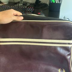 Fred Perry Classic Shoulder Bag-Black/Brown