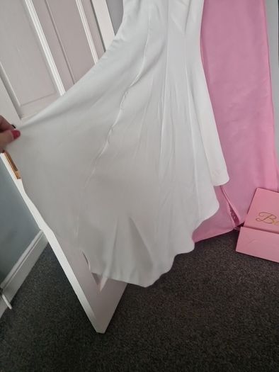 Ivory white Debs dress
