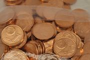 Ireland 2002 1 Cent Coin Mint Bag 100 Coins Sealed