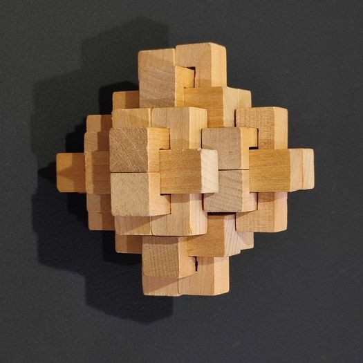 Wooden Puzzle Brain Teaser Jigsaw