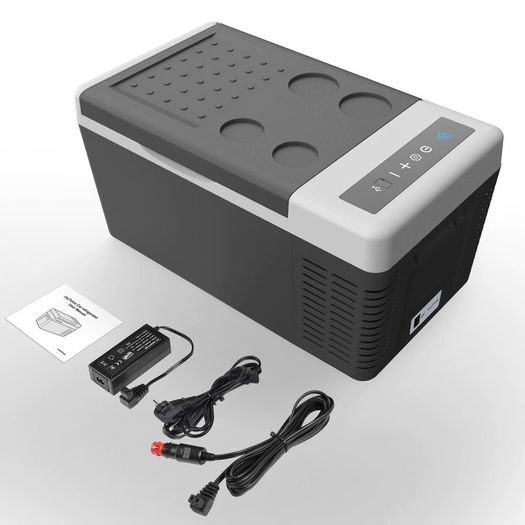 Portable Mini Fridge 12v Compressor Refrigerator 9L