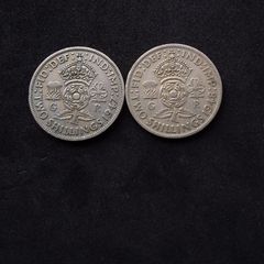 Great Britain : 1947 and 1948 - King George VI , Two Shillings