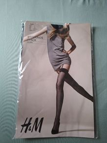 H&M black stockings