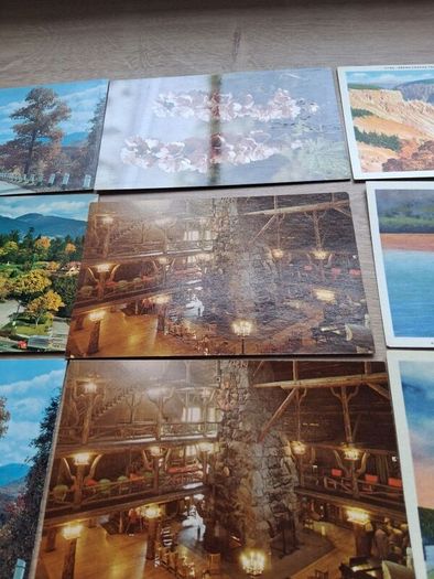 33 x USA And Canadian Mid Century Postcards