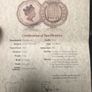 Proof 2021 9ct Rose Gold Elizabeth II Threepence With COA Image 10