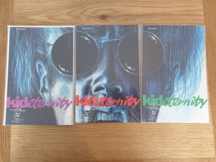 Kid Eternity Full 3 Issue Comic Book Series DC Comics 1991