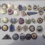 42 vintage enamel bowing badges Image 6