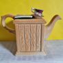 Rare Collectible Miniature Royal Albert 'Old Country Roses' Bedside Cabinet Teapot by Cardew Design Image 6