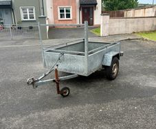6x4 galvanised trailer