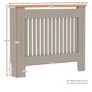 Radiator cover medium olive grey Vida Designs Image 2