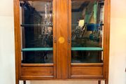 Elegant Sheraton Style 19th Century Display Cabinet