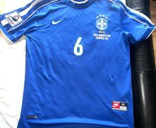 Brazil 1998 World Cup Jersey - size XL