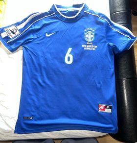 Brazil 1998 World Cup Jersey - size XL