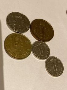 Luxembourg lot of 5 coins