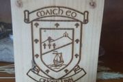 Mayo GAA Team Crest for All Ireland Laser Engraved Gift Idea