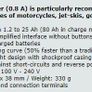Motorcycle / Golf Caddy Automatic Battery Charger Image 3