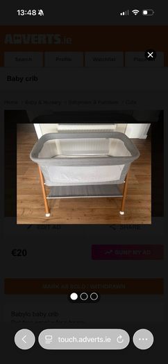 Babylo baby crib