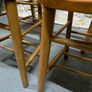 Set of 4 Vintage Elm Dining Chairs. Image 4