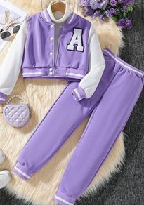 Varsity Jacket & Sweatpants Age 10-11