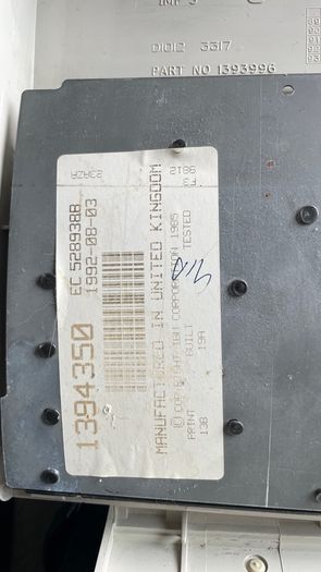 Clean IBM Model M retro keyboard all keys and working