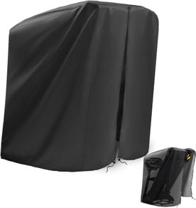 Treadmill Cover, Waterproof Folding Treadmills Cover for Home Running Machine Outdoor Treadmill Dust Covers - 117x97x168cm (Black)