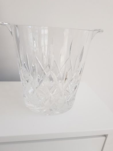 Galway Crystal Ice Bucket Oranmore Crystal Cut Glass Bucket H19 cm x 17 cm