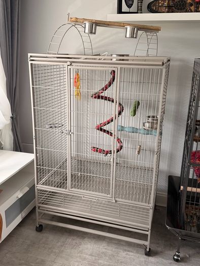 large bird cage