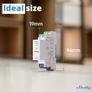 Shelly Pro 3EM (400A) - WiFi, LAN & Bluetooth 3-phase Smart Energy Meter, DIN-rail mountable, Real-time Voltage Amps Monitoring via app Image 3