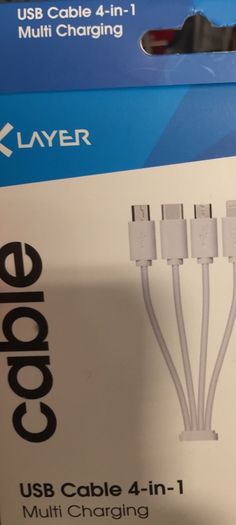 Multi purpose charging cable iPhone Samsung