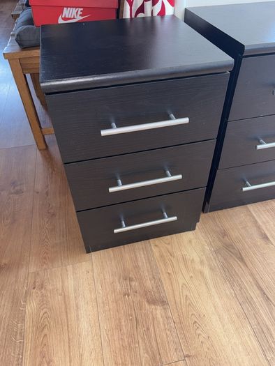Black Chest of Drawers & Lockers