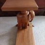 Table Hand Carved 1950s Image 4