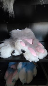 Fursuit Paws Gloves Plush