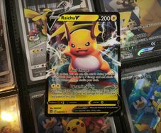 Raichu V ! Ultra Rare ! from Brilliant Stars Set ! 2022 ! Pokemon Card !