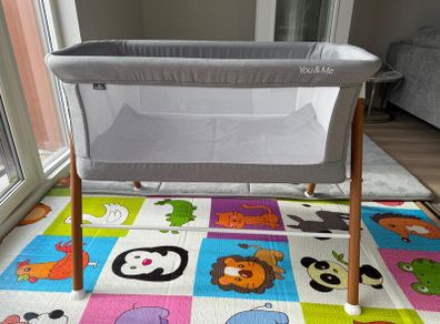Babylo You & Me Bedside Crib Excellent Condition